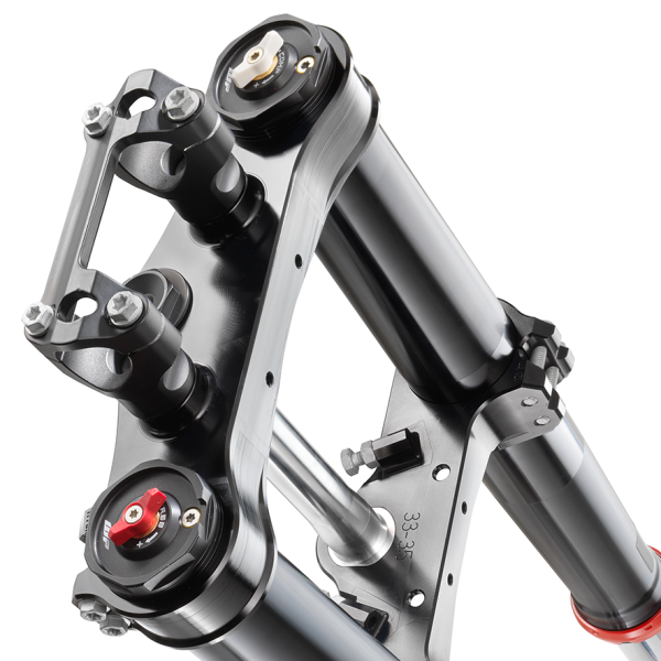  CNC opracovaný držiak predných tlmičov Husqvarna 701 Supermoto 2024